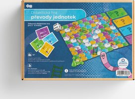 Desková didaktická hra Převody jednotek
