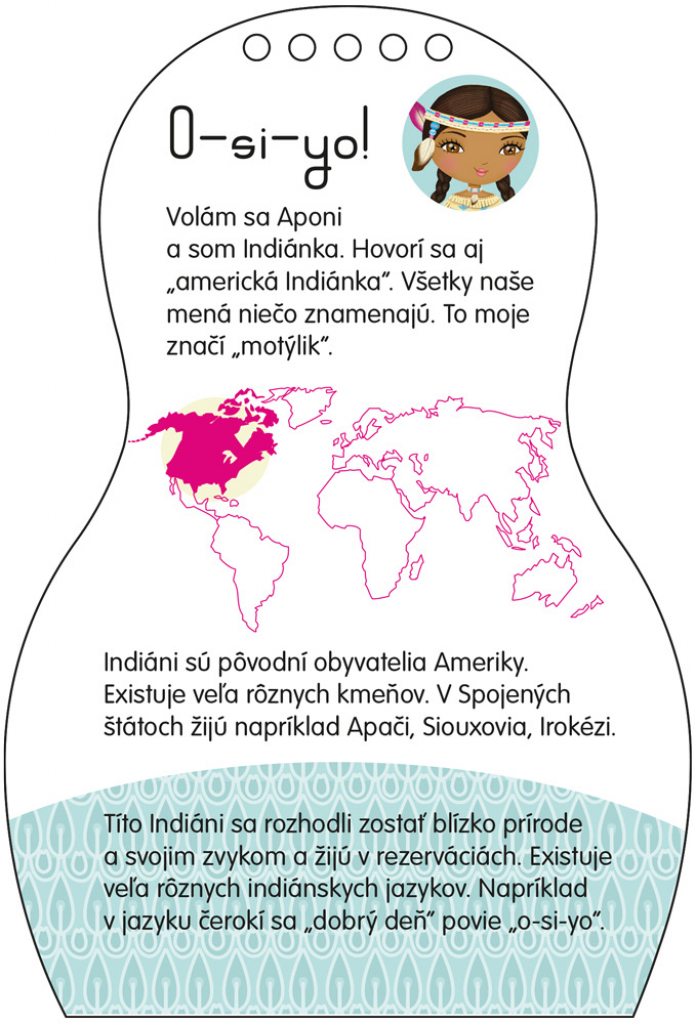 Obliekame indiánske bábiky APONI
