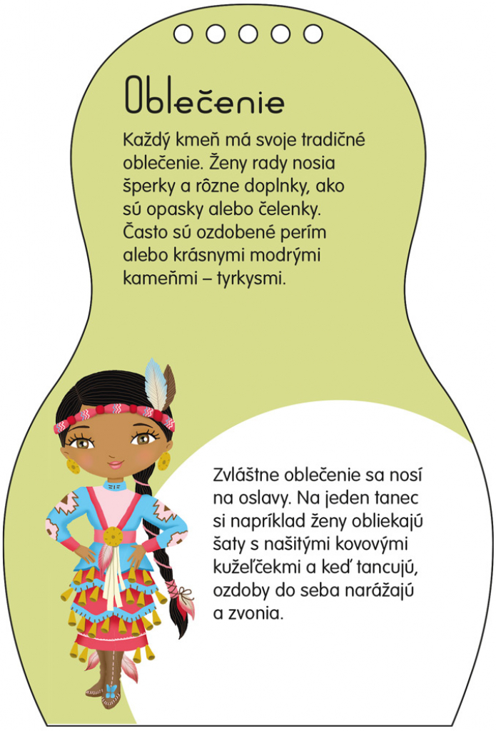 Obliekame indiánske bábiky APONI