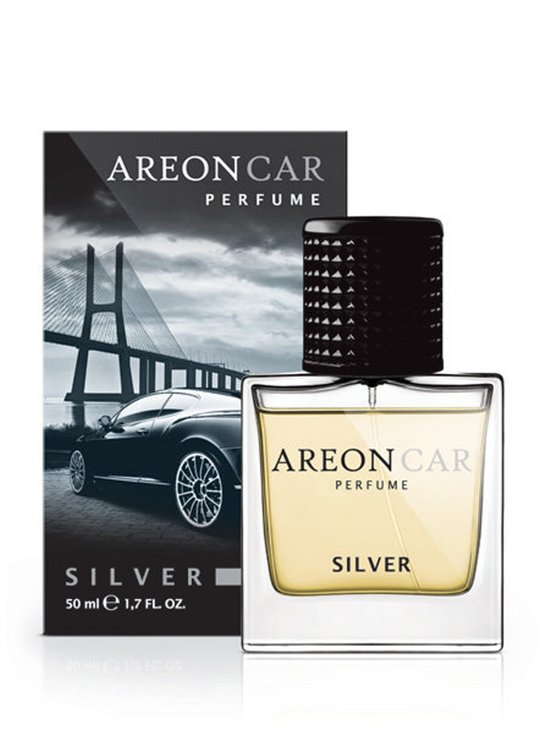 AREON PERFUME NEW 50ml Silver