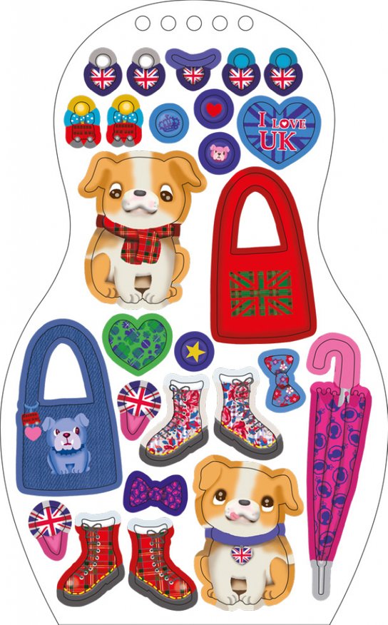 Obliekame britské bábiky KATE
