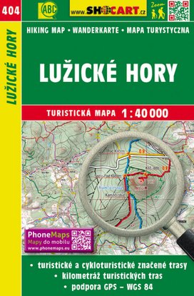 Lužické hory 1:40 000