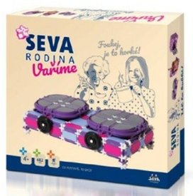 Stavebnice SEVA Rodina Vaříme plast 682 dílků