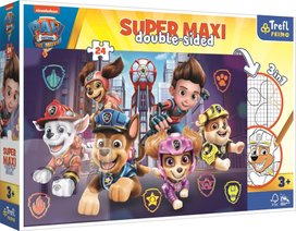 Oboustranné puzzle Tlapková patrola: Nová výzva SUPER MAXI