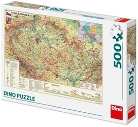Puzzle 500 Mapa České republiky