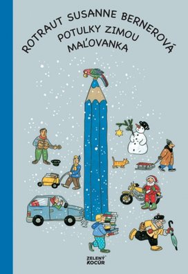 Potulky zimou maľovanka