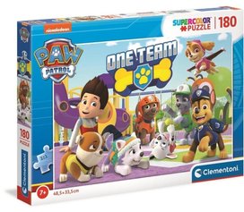 Puzzle Tlapková patrola Jeden tým 180 dílků