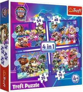 Puzzle Tlapková patrola Hrdinové 4v1