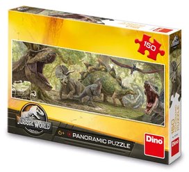 Puzzle 150 Jurský svět panoramic