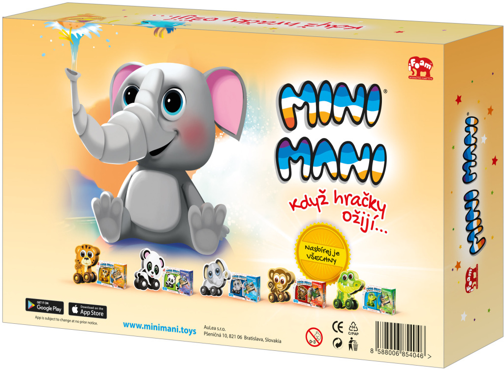 Mini mani Slon