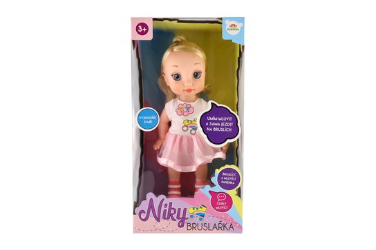 Panenka Niki bruslařka česky mluvící
