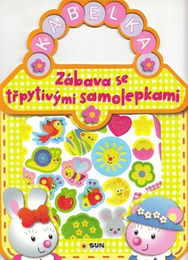 Kabelka Zábava s třpytivými samolepkami