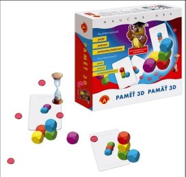 Paměť 3D společenská hra