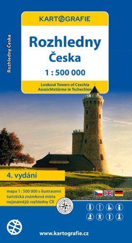 Rozhledny Česka 1:500 000