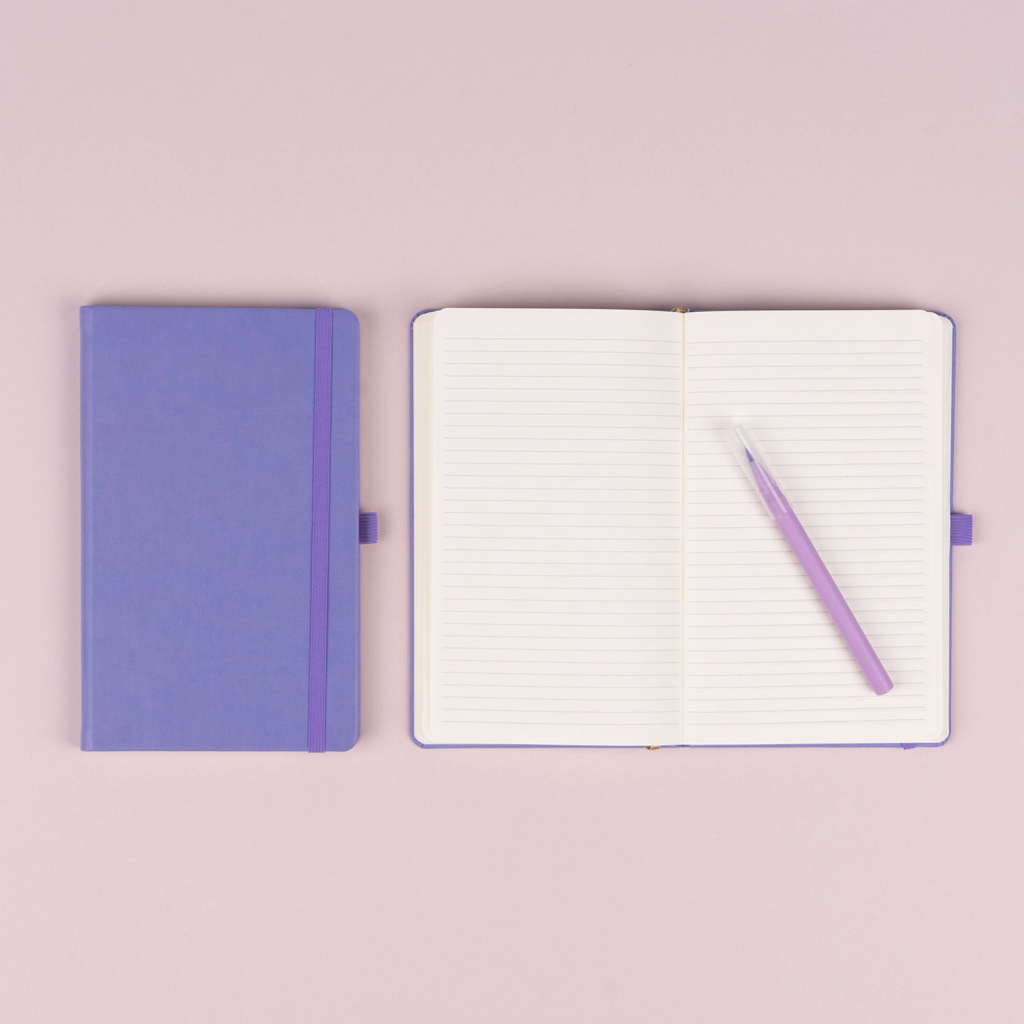 Notes lila linkovaný