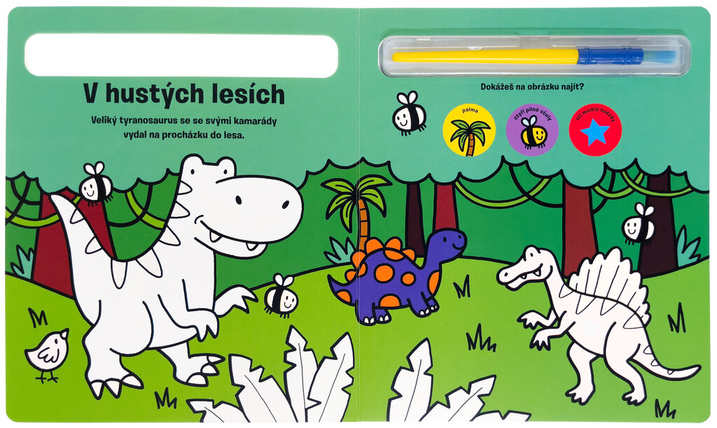 Vybarvi mě! Dinosauři