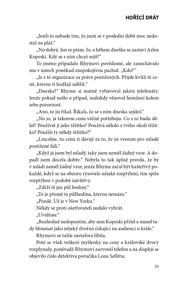 Hořící drát