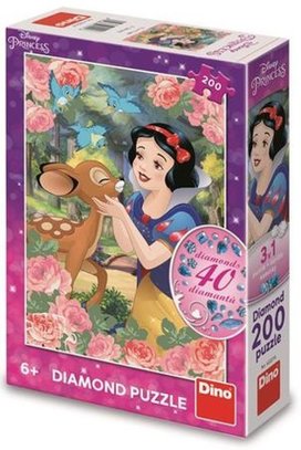 Puzzle 200 Sněhurka a srnka diamond