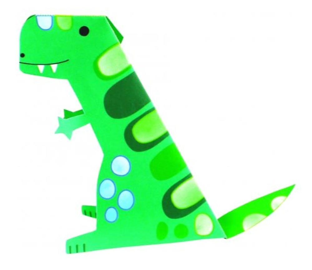 Vybarvi si origami Dinosauři