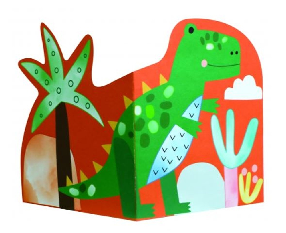 Vybarvi si origami Dinosauři