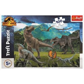 Puzzle Jurský svět Nadvláda 100 dílků
