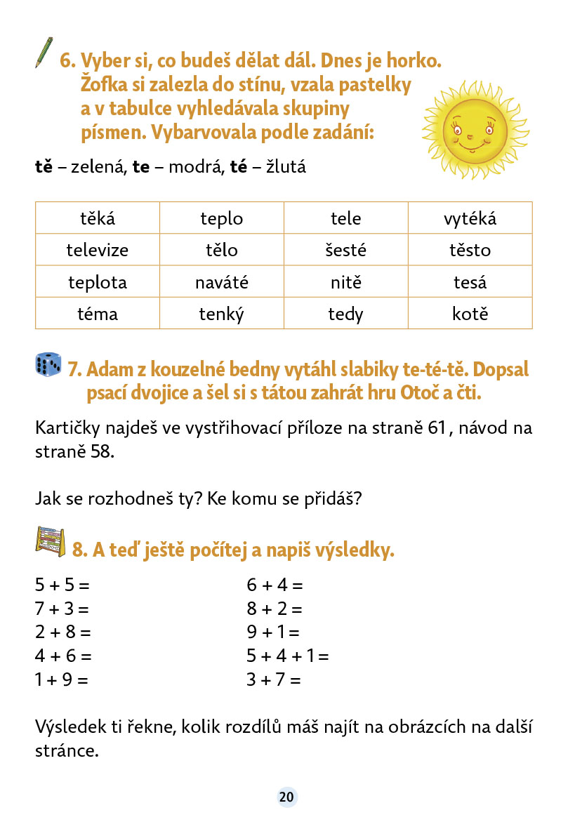 První třída v malíčku