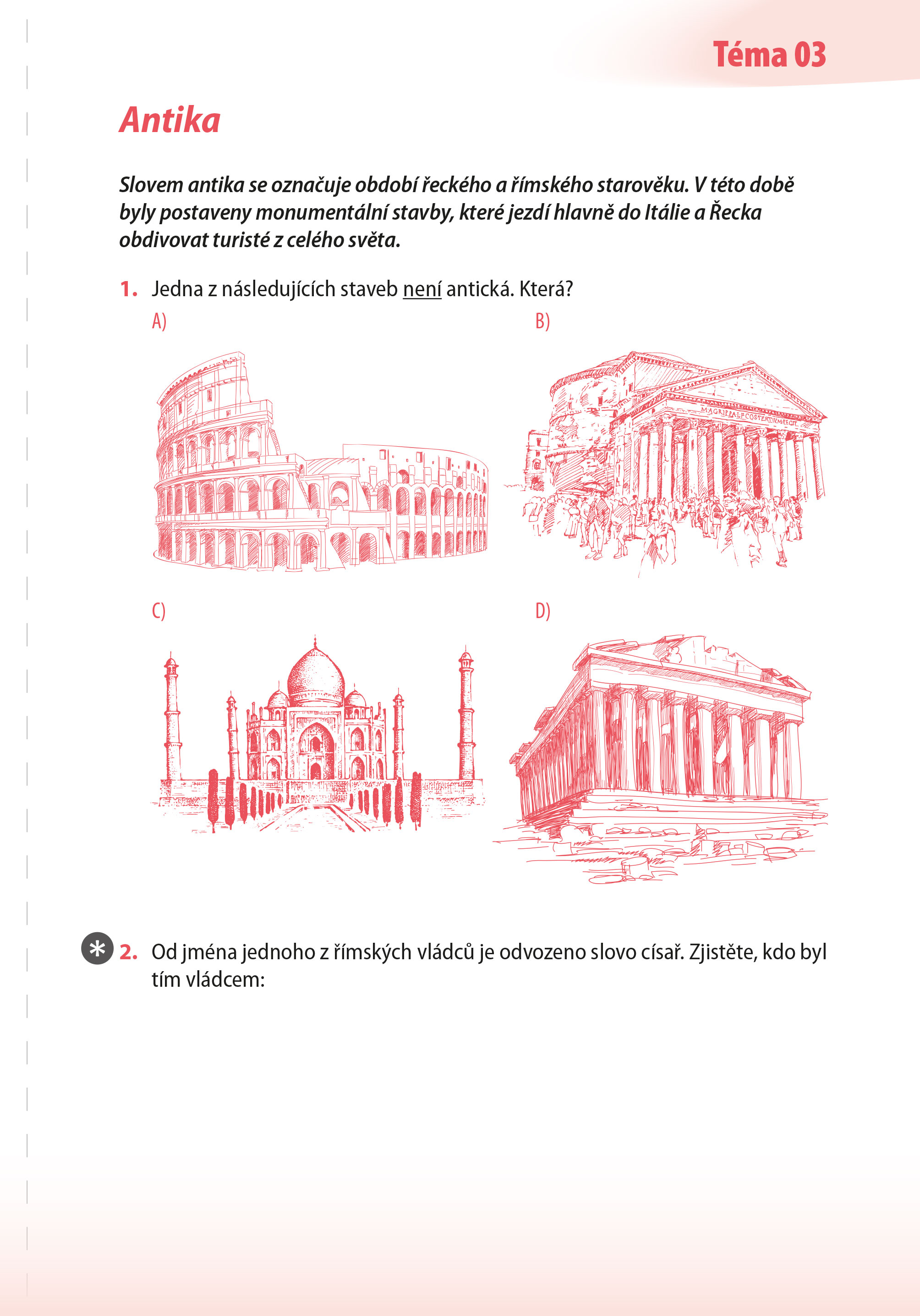 Desetiminutovky. Vlastivěda – dějepisná část