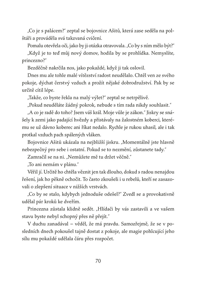 Město hořících křídel 