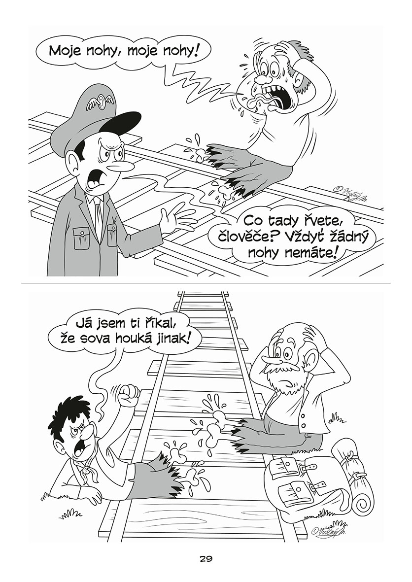 Kreslené vtipy pro děti 2