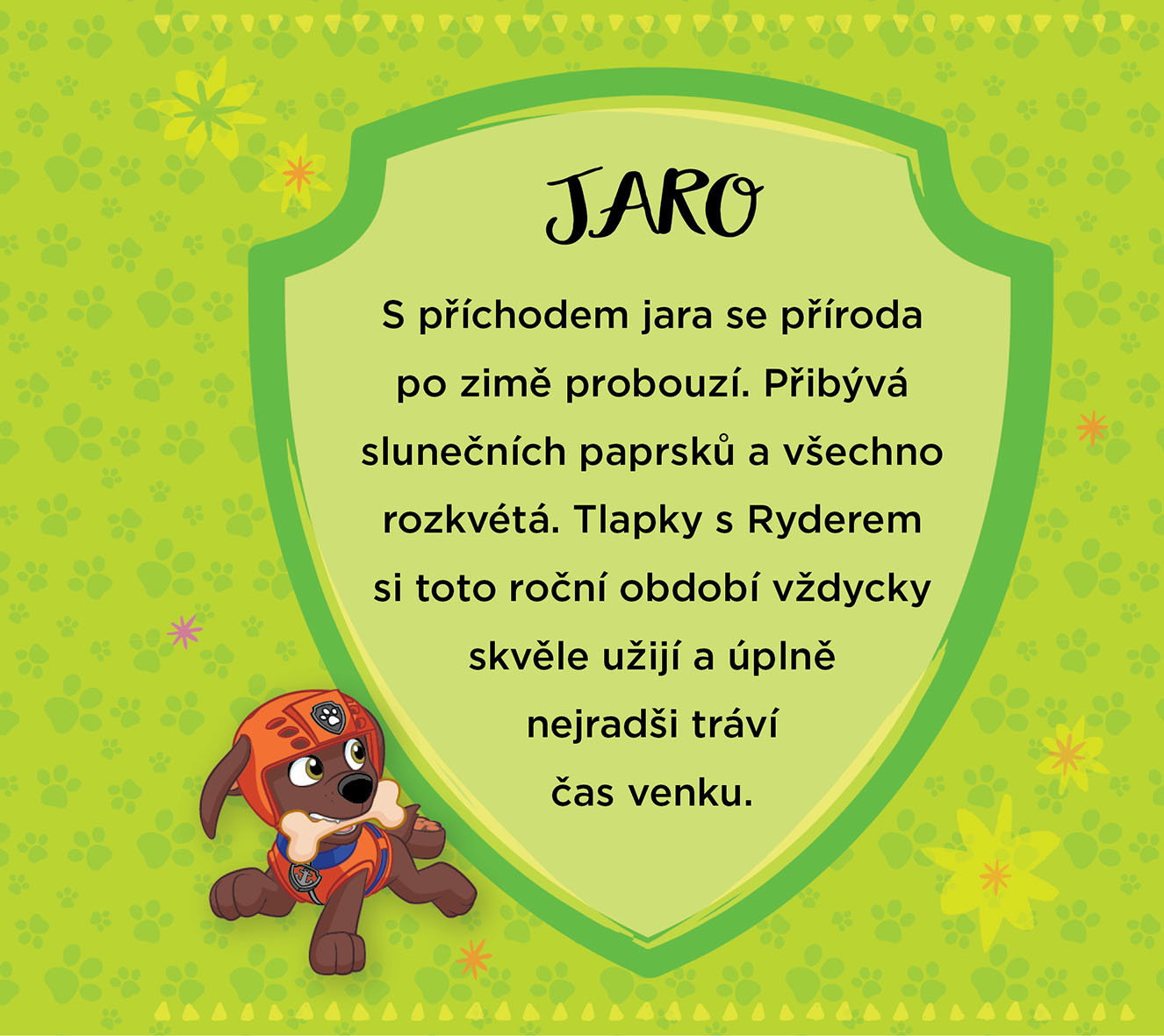 Tlapková patrola - Skládací knížka