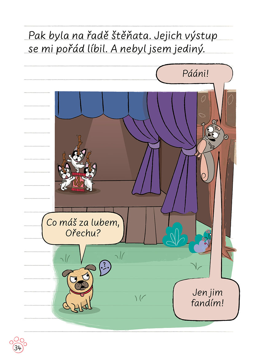 Deník mopse: Mops, co má talent