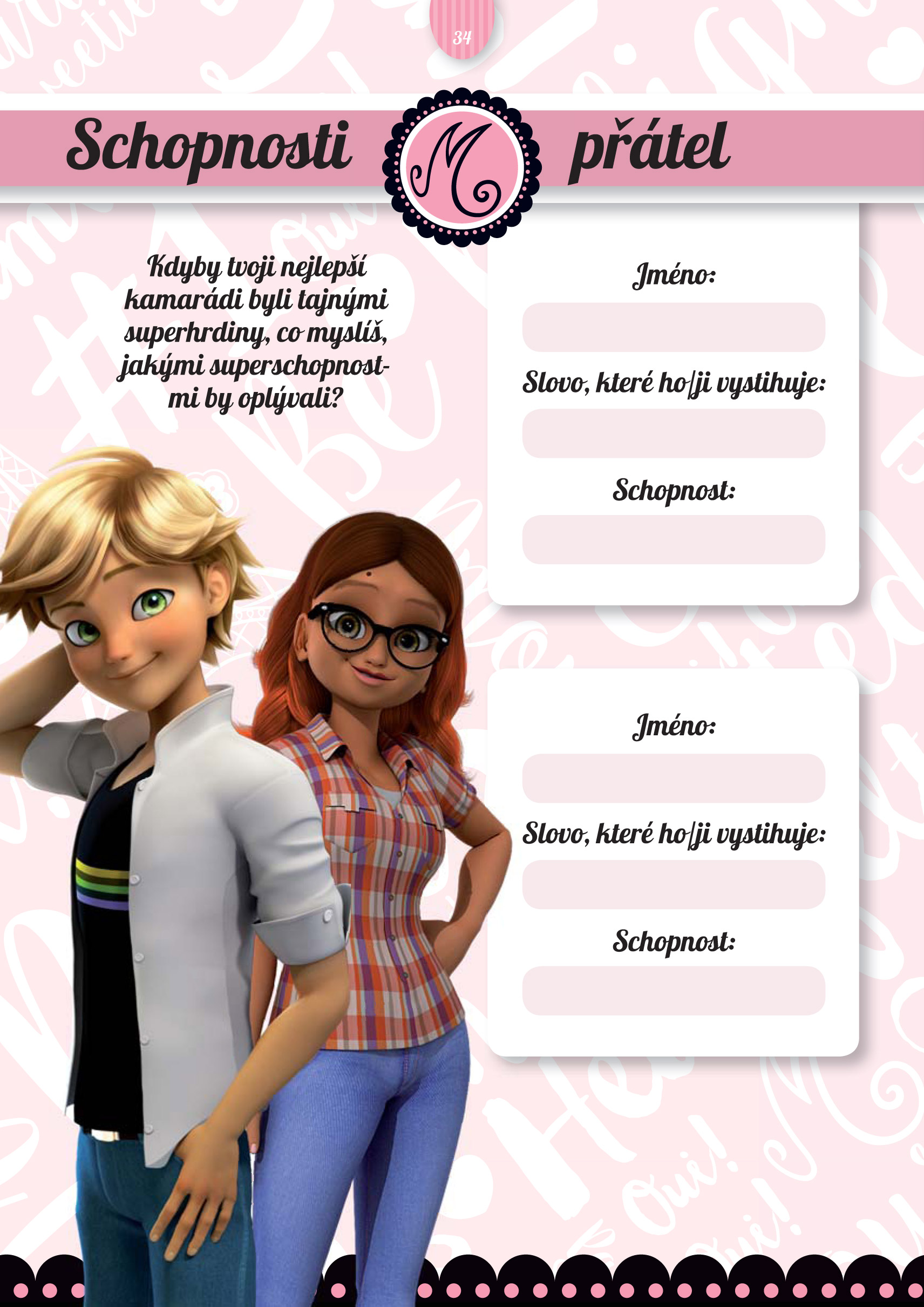 Kouzelná Beruška a Černý Kocour: Tajný deník