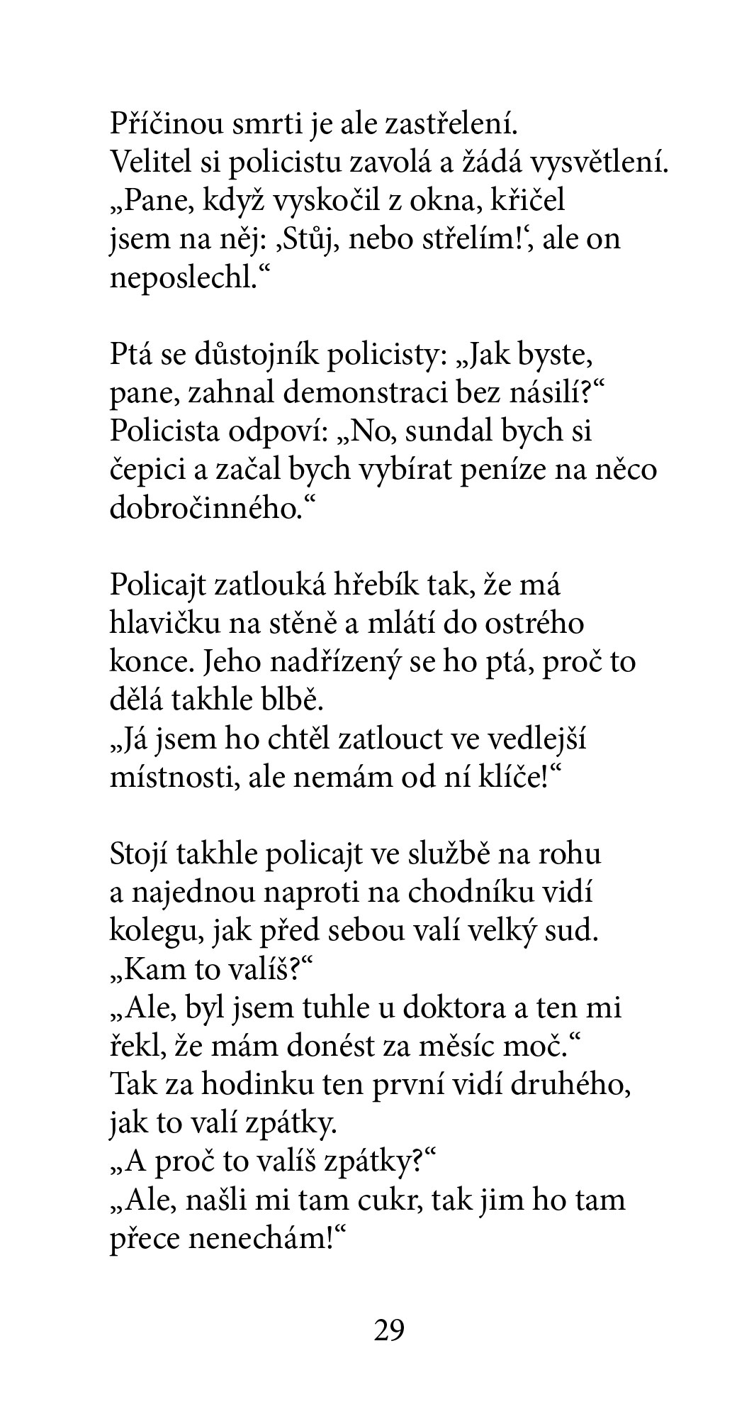 Anekdoty 4: Policajti
