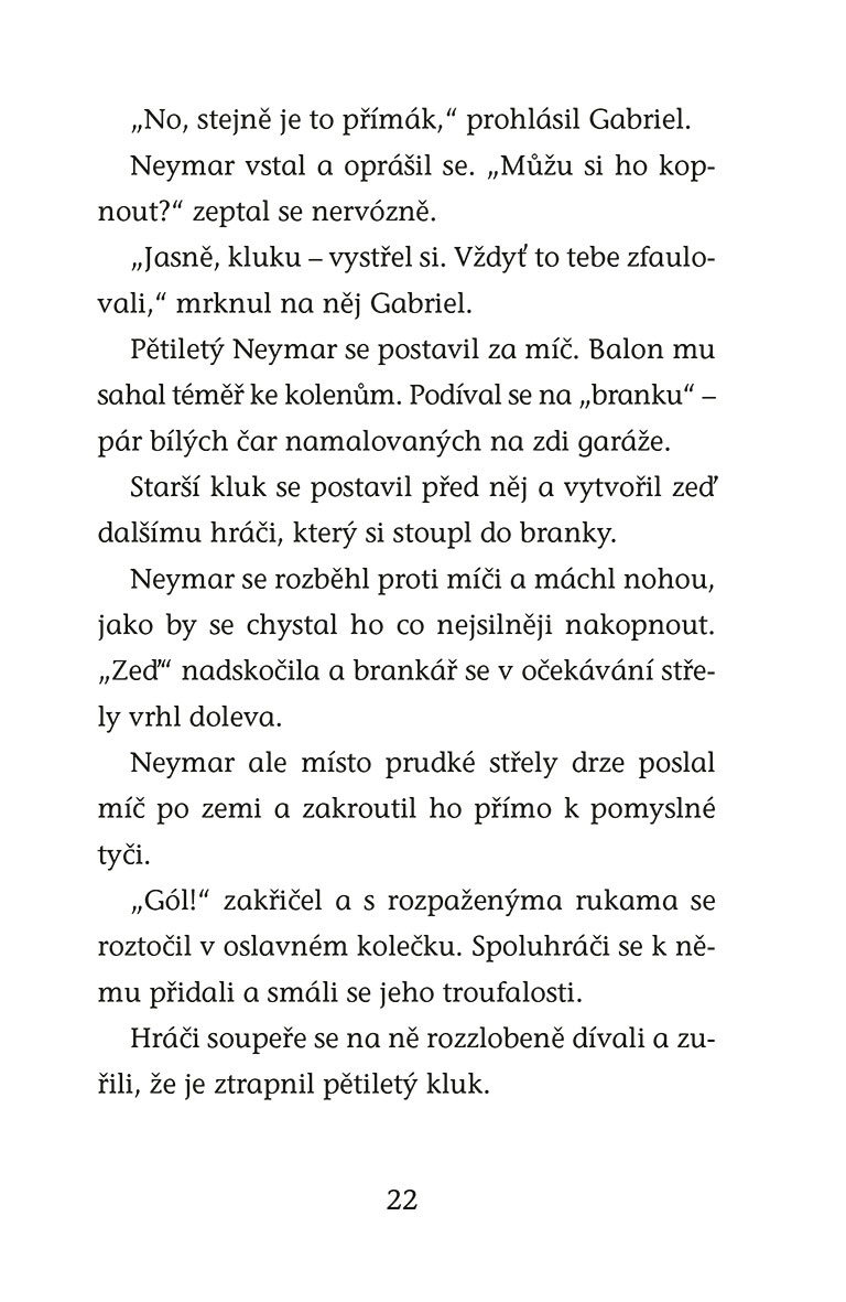 Hvězdy fotbalového hřiště - Neymar