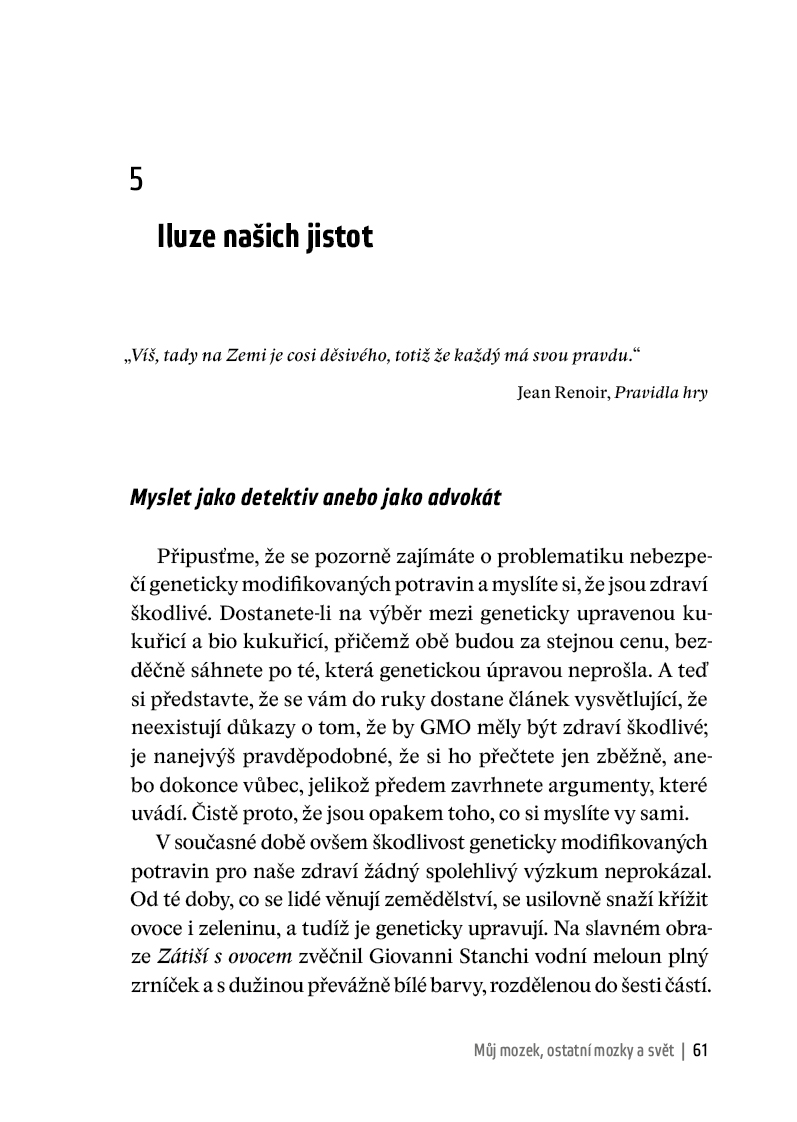 Jak nás mozek klame