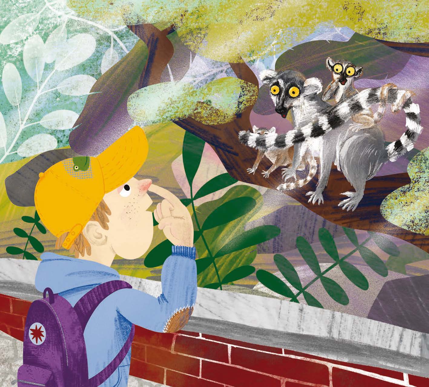 Jak se lemur odnaučil šťourat v nose