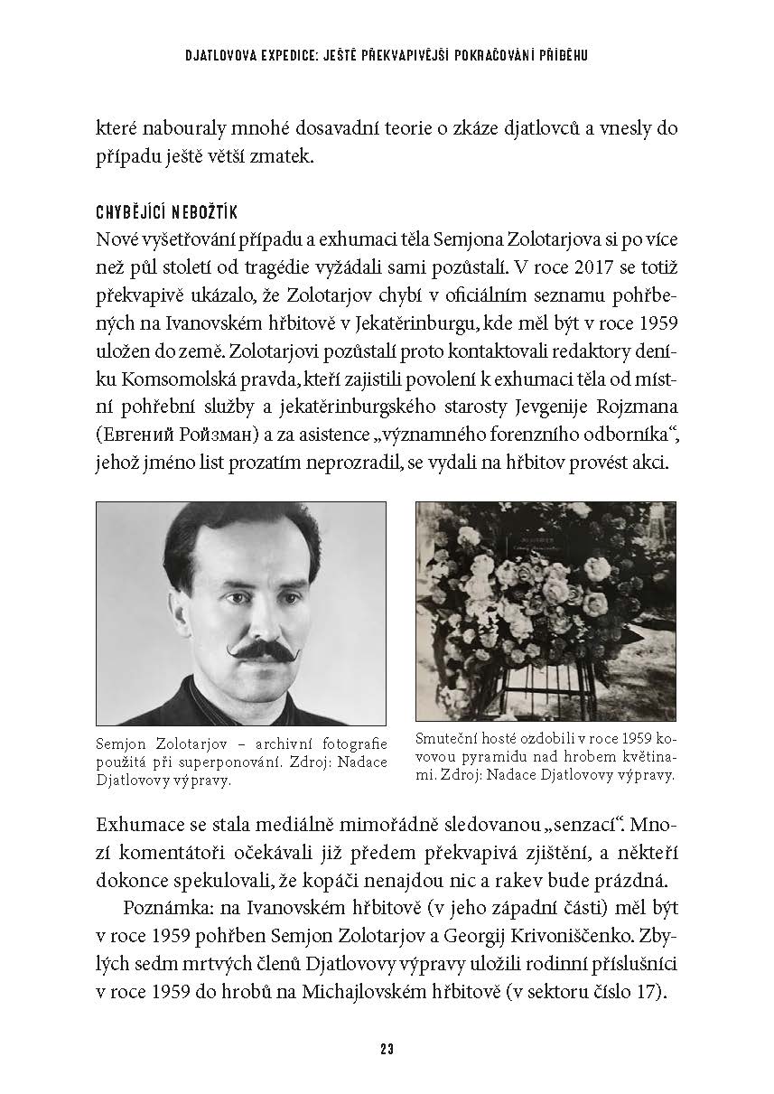 Djatlovova expedice: nová odhalení