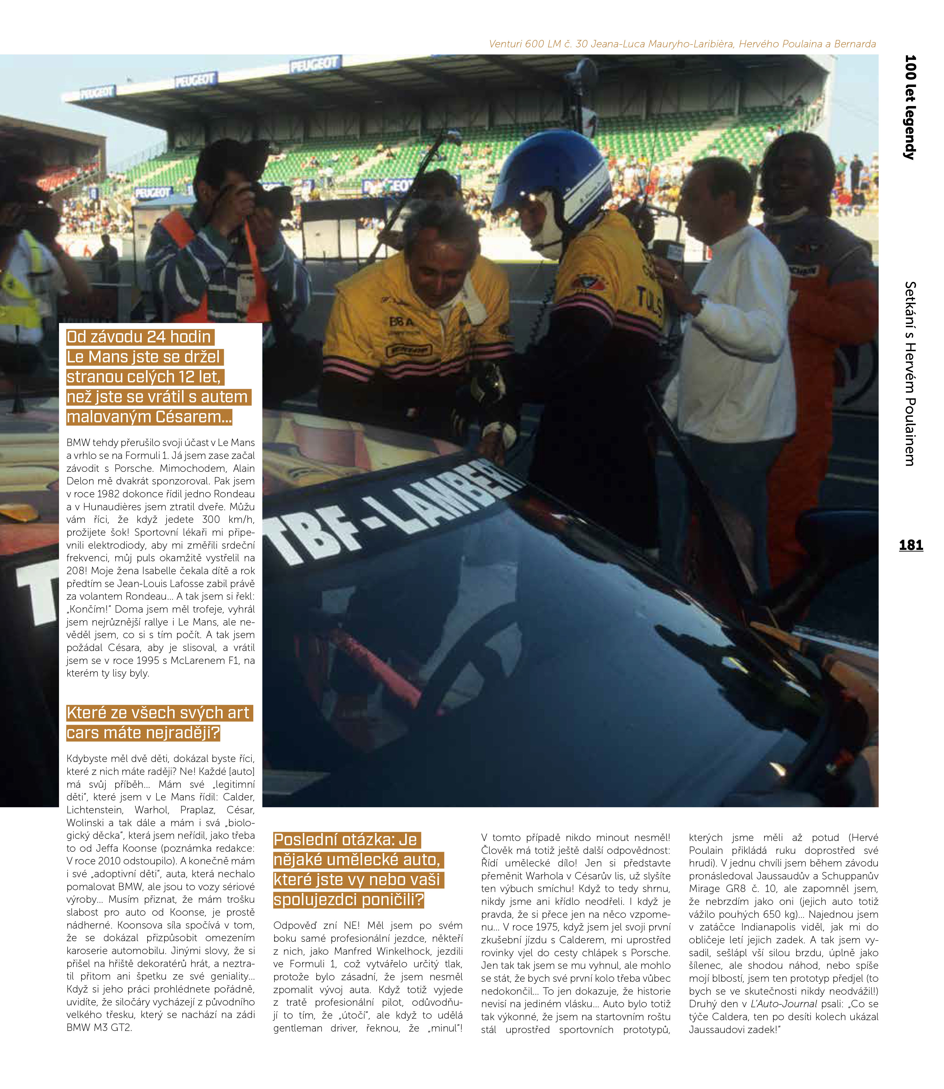 Sto let 24 hodin Le Mans
