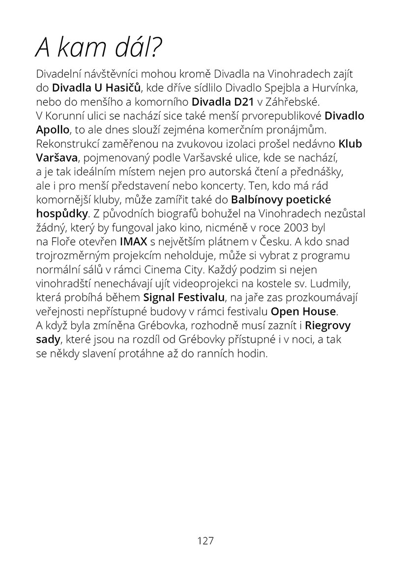 Příběhy čtvrtí: Vinohrady
