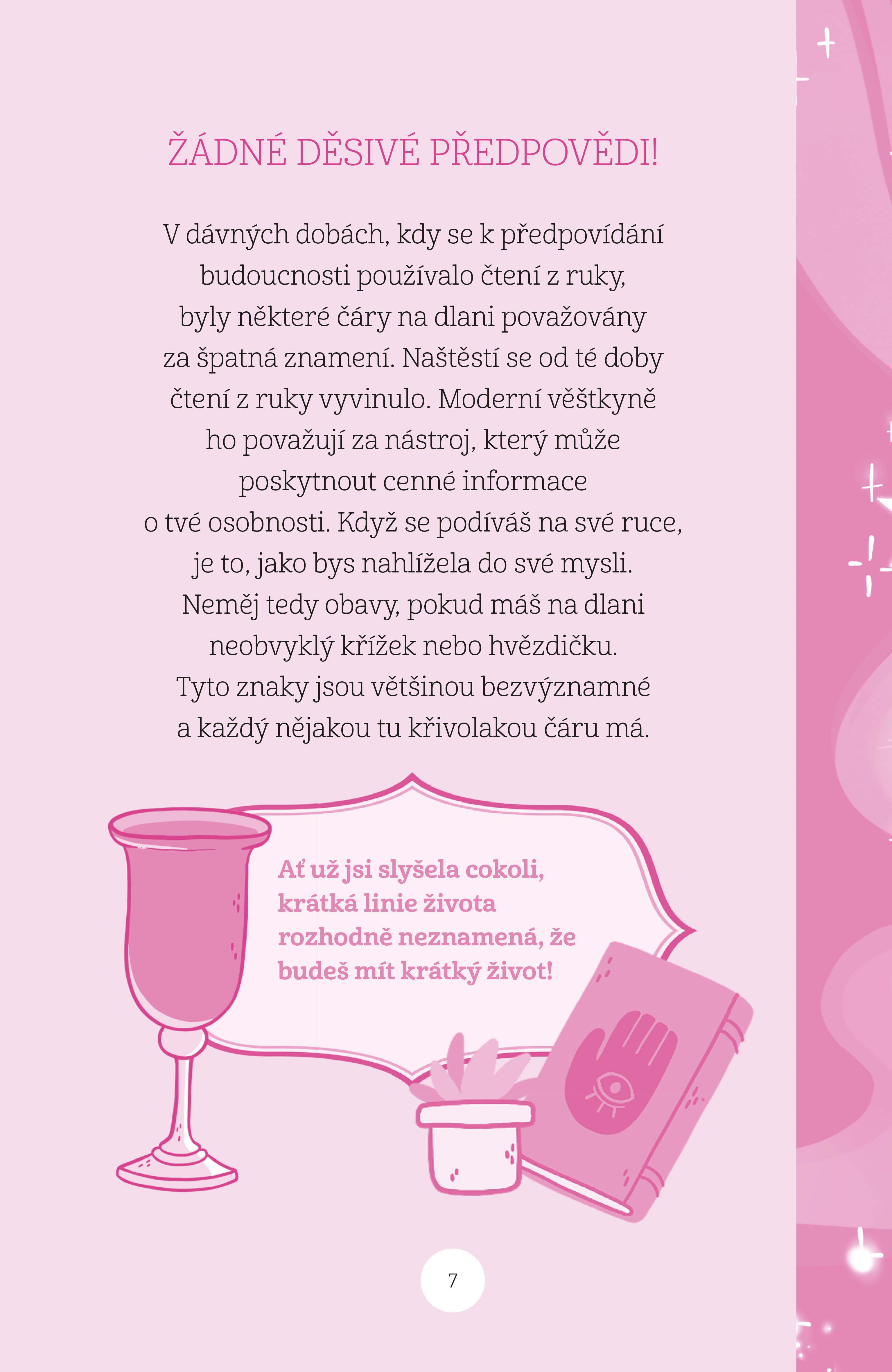 Příručka pro mladé čarodějky - Čtení z ruky