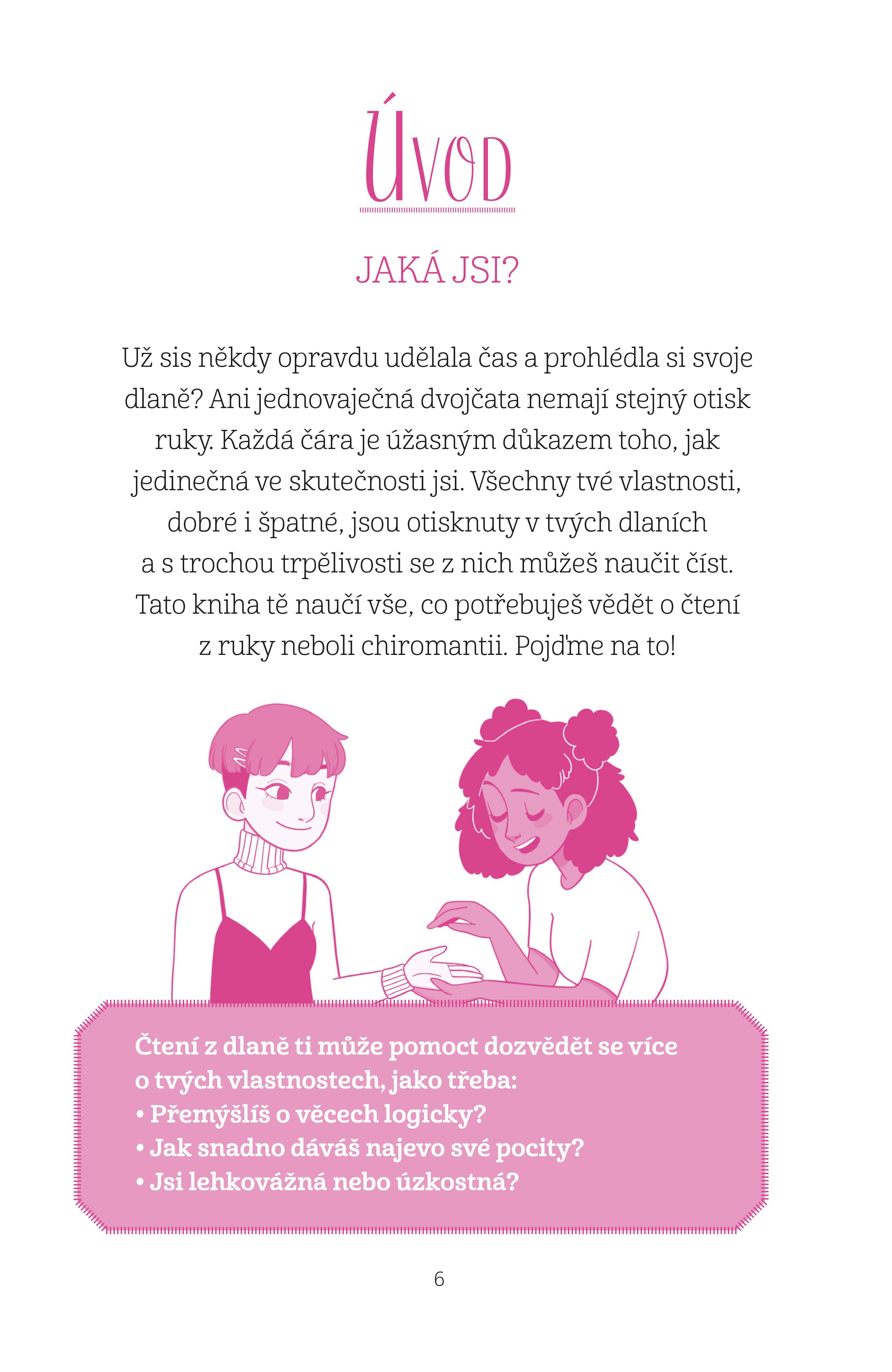Příručka pro mladé čarodějky - Čtení z ruky