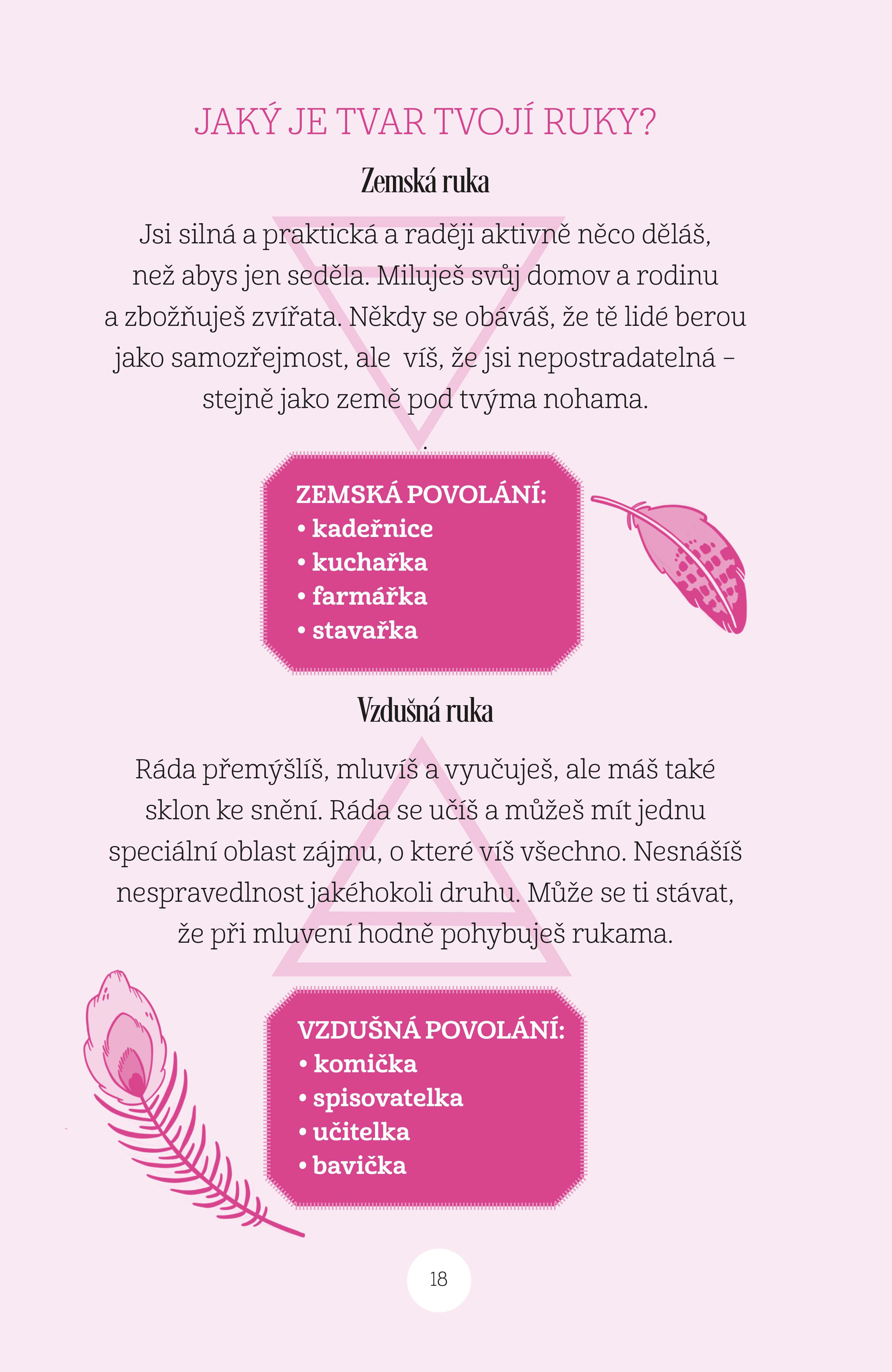Příručka pro mladé čarodějky - Čtení z ruky
