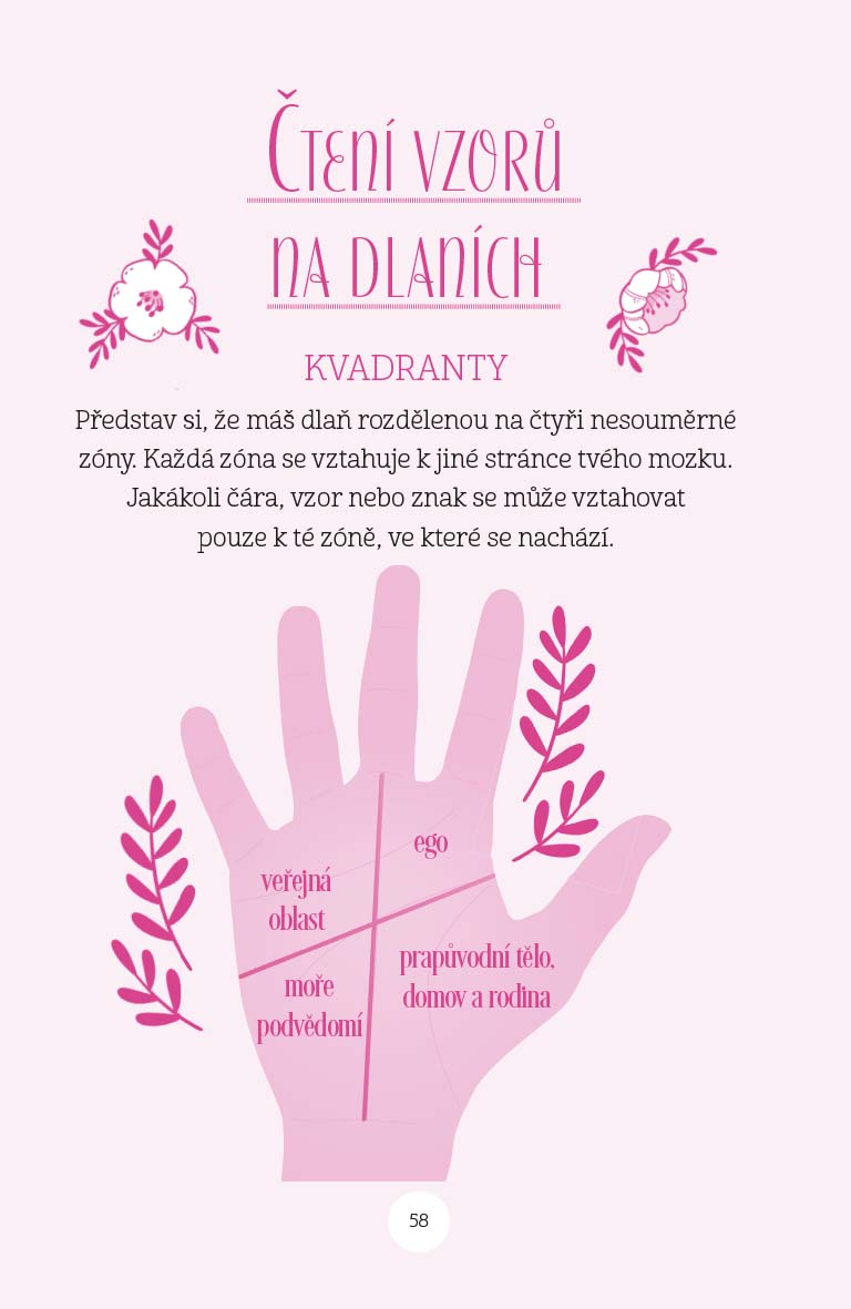 Příručka pro mladé čarodějky - Čtení z ruky
