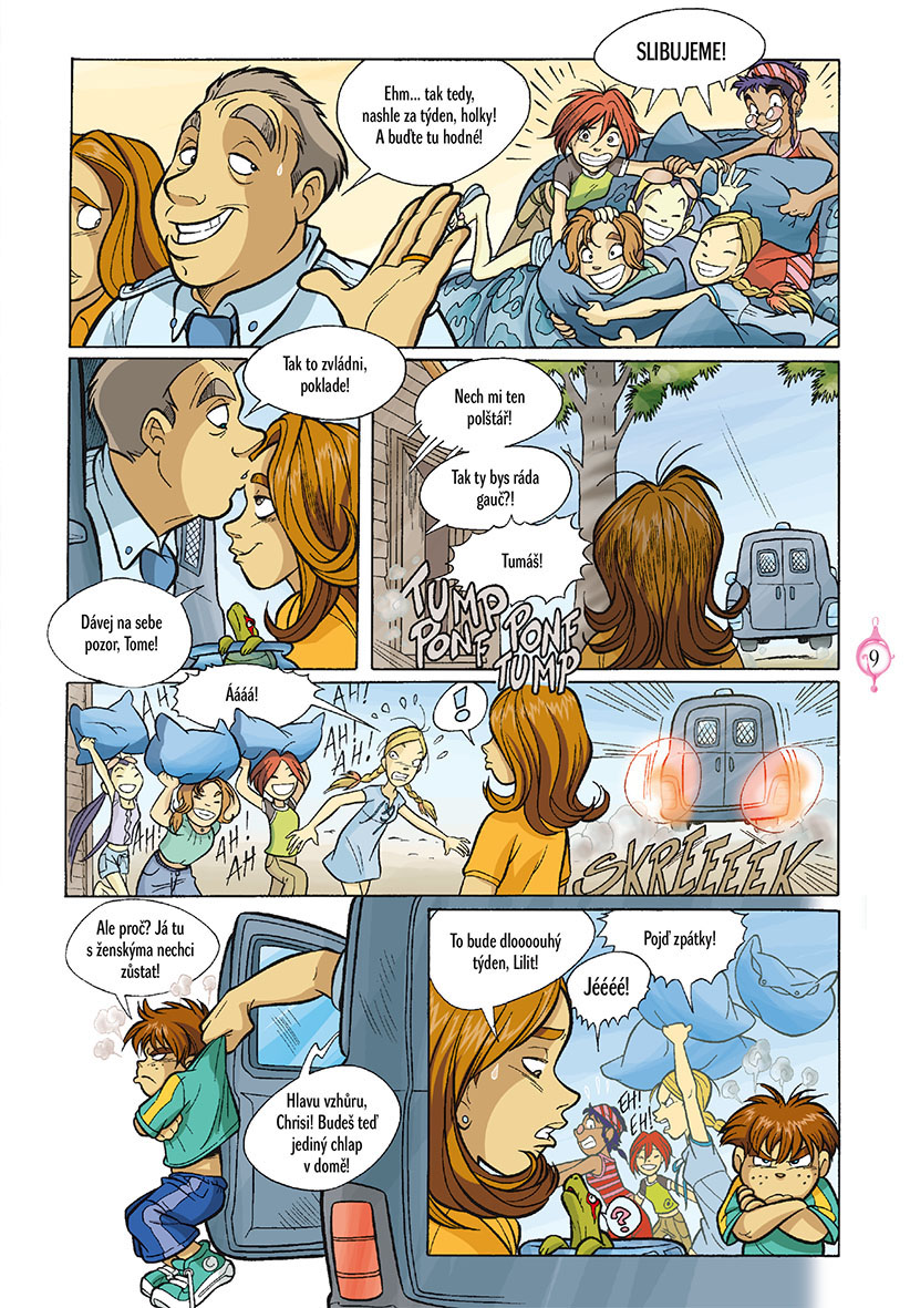 W.I.T.C.H. Komiks 16-18