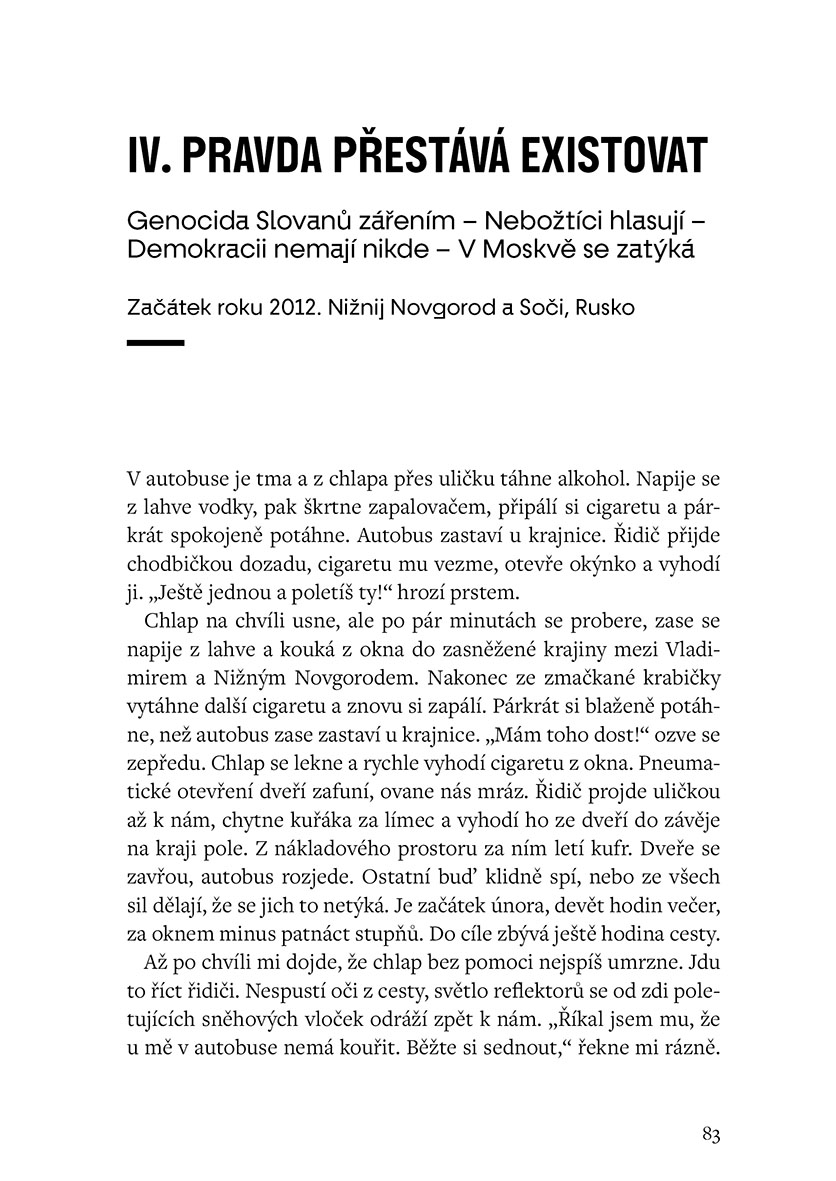 Vojtěch Boháč: Všechny cesty vedou k válce