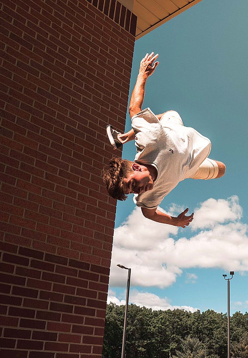 Parkour s Lukášem Kuldou