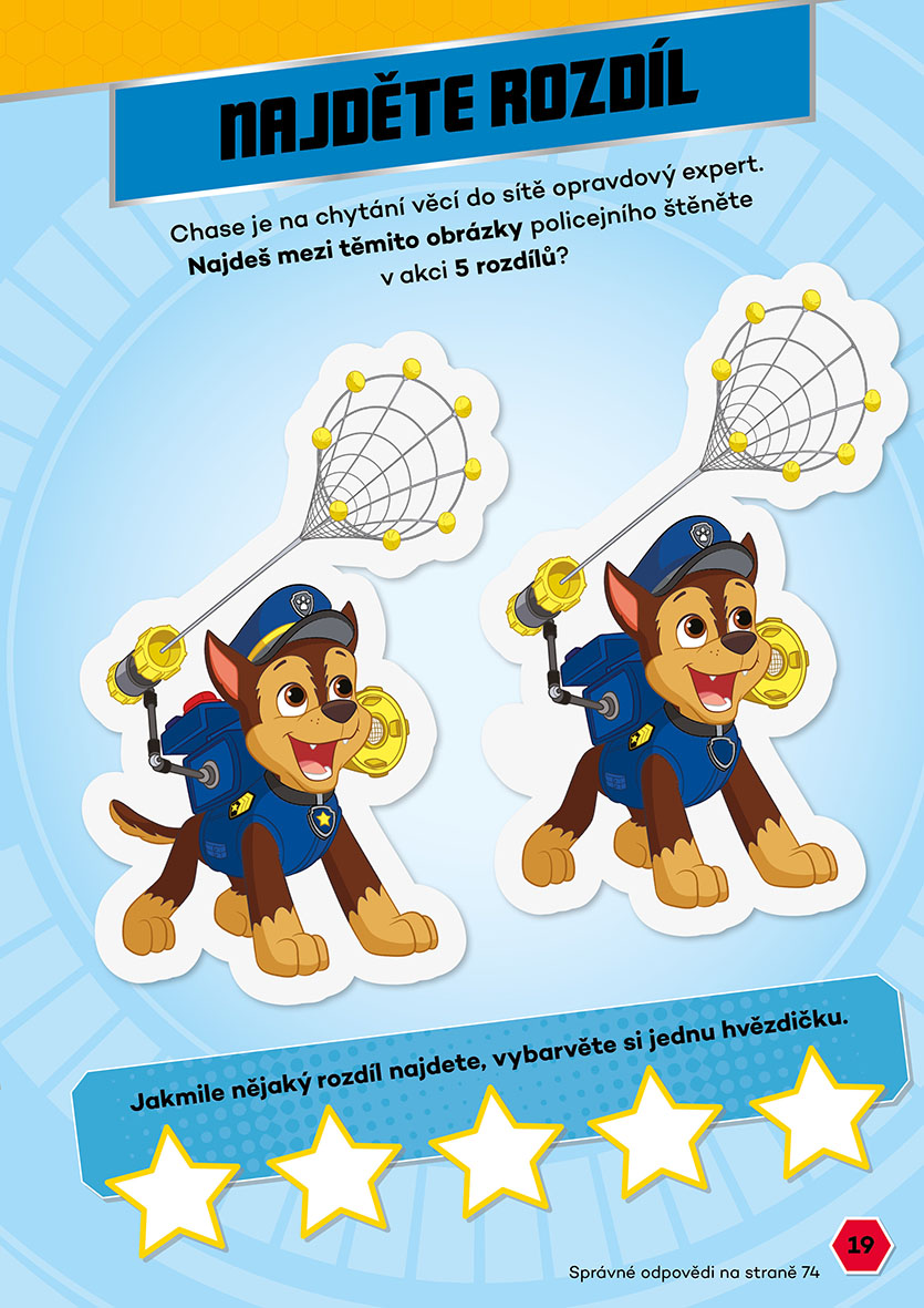 Tlapková patrola - Hravá knížka na celý rok