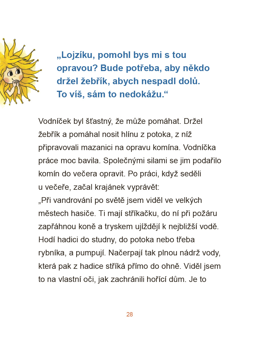 Čteme spolu – Jak se vodníček stal hasičem