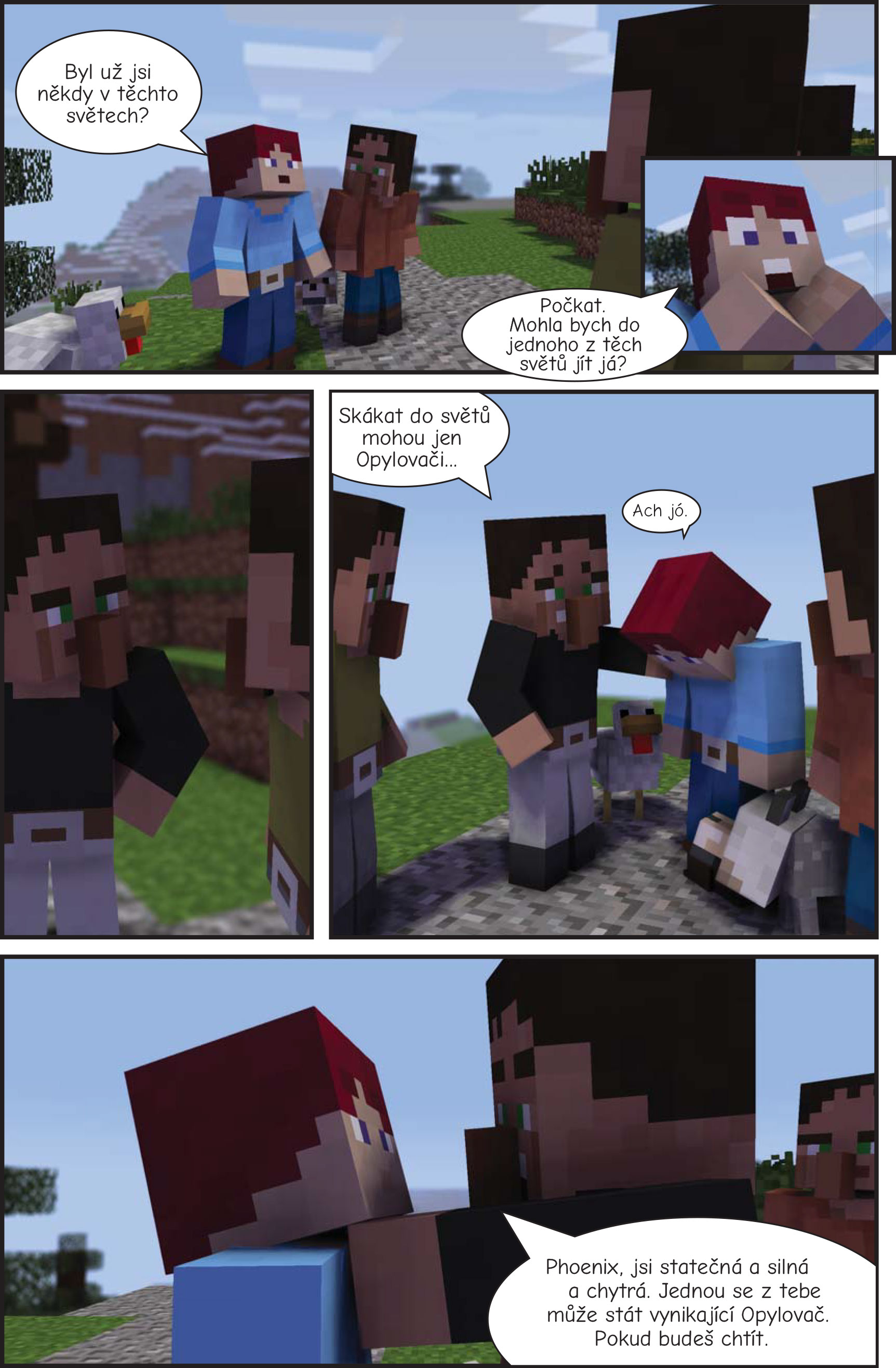 Proroctví náhrdelníku: Neoficiální megakomiks ze světa Minecraftu 3