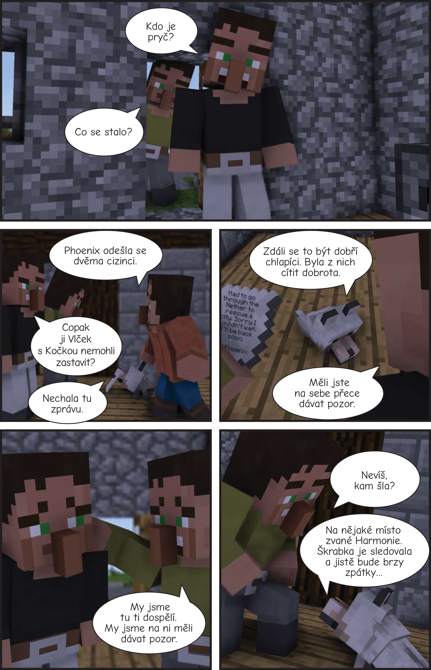 Proroctví náhrdelníku: Neoficiální megakomiks ze světa Minecraftu 3